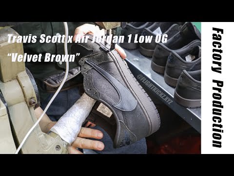 US Warehouse:Travis Scott x Air Jordan 1 Low OG “Velvet Brown”（A1）