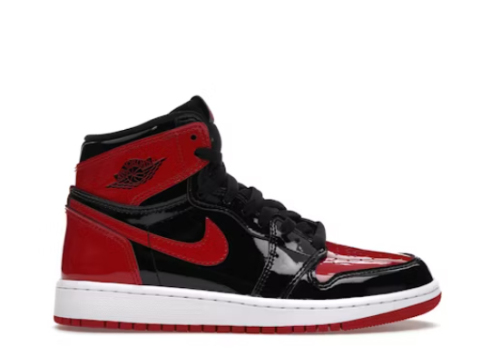Air Jordan 1 Retro High OG Patent Bred 2021 GS ( A1)