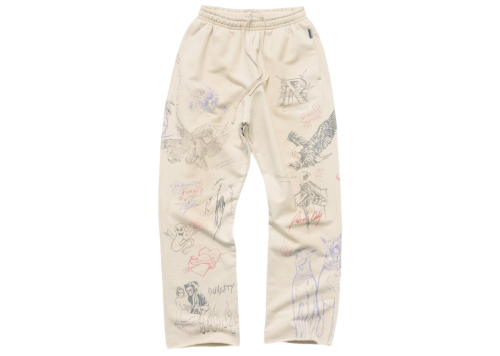 REPRESENT New All-Over Print American High-Street Style Unisex Loose Casual Pants