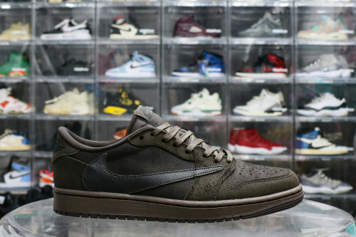 Travis Scott x Air Jordan 1 Low OG “Velvet Brown” GS（A1）