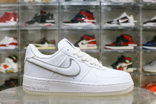 A Ma Maniere X Wmns Air Force 1 Low Triple White