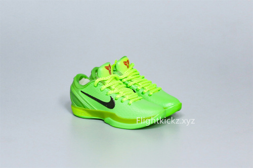 Mini SneakerNike Zoom Kobe 6 Protro “Grinch” 3D keychain