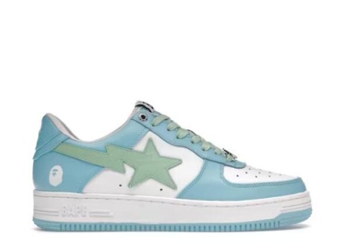 A Bathing Ape Bapesta - Pastel Pack 'Blue'