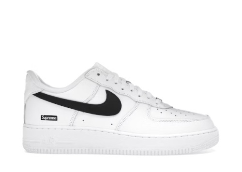 Nike Air Force 1 Low Supreme White Black（ A1）