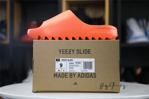 Yeezy Slides Enflame Orange 2021 GZ0953（A1 Batch）