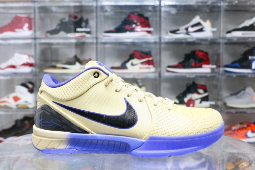 Nike Kobe 4 Protro FC Barcelona Team Gold（ A1）