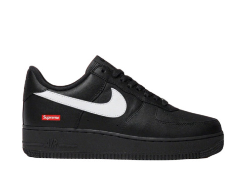 Supreme x Nike Air Force 1 Low Black / White PE（ A1）