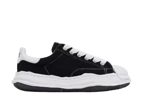 MaisOn Margiel@ Yasuhir0 Blakey OG Sole Canvas Low Black No Logo sneakers