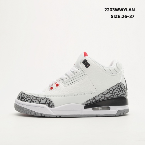 Air Jordan 3 Retro White Cement Toddler