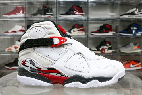 Jordan 8 Retro White True Red (2025)