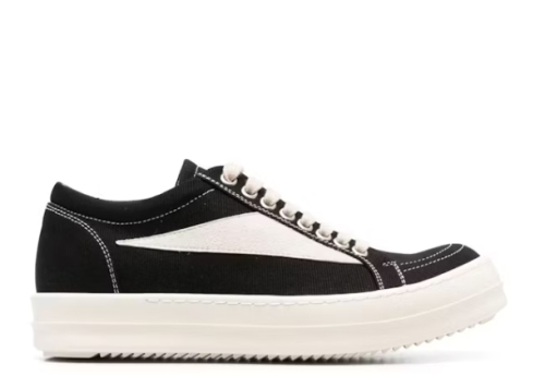 R!ck Owens Luxor Suede Vintage Canvas ‘Black White ’