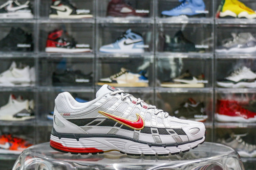 Nike P-6000 White Gold Red (Women's)