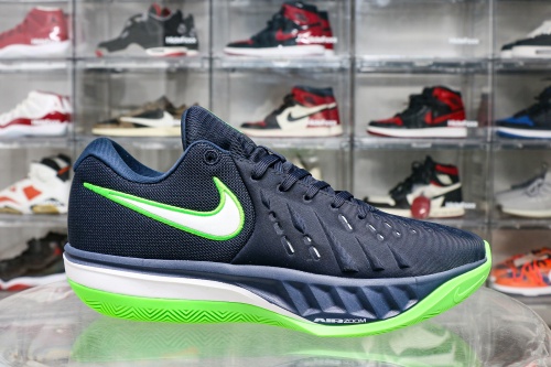 Air Zoom GT 4 Cut Academy Navy Fluorescent Green
