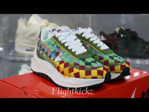 Sacai x Nike Waffe Woven“Green Gusto”