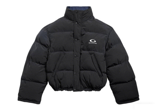 Balanciag@ Reversible Pin-Detail Down Jacket