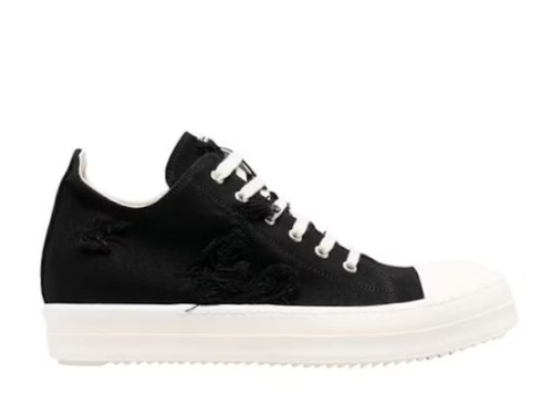 R!ck Owens RKSHDW Strobe Low Black Milk Cotton