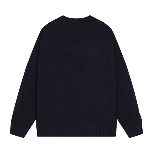 Supreme Embroidered Letter Logo Crewneck Wool Knit Sweater