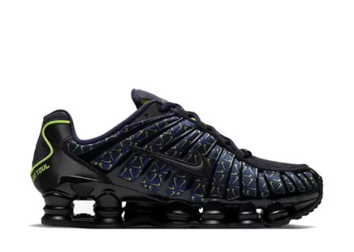 Nike Shox TL Mini Swoosh Obsidian Black Volt